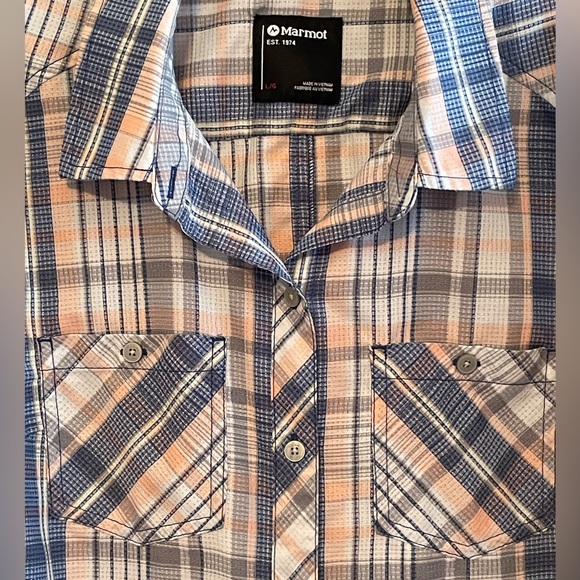 Marmot Long Sleeve Button Down Shirt - Picture 3 of 9